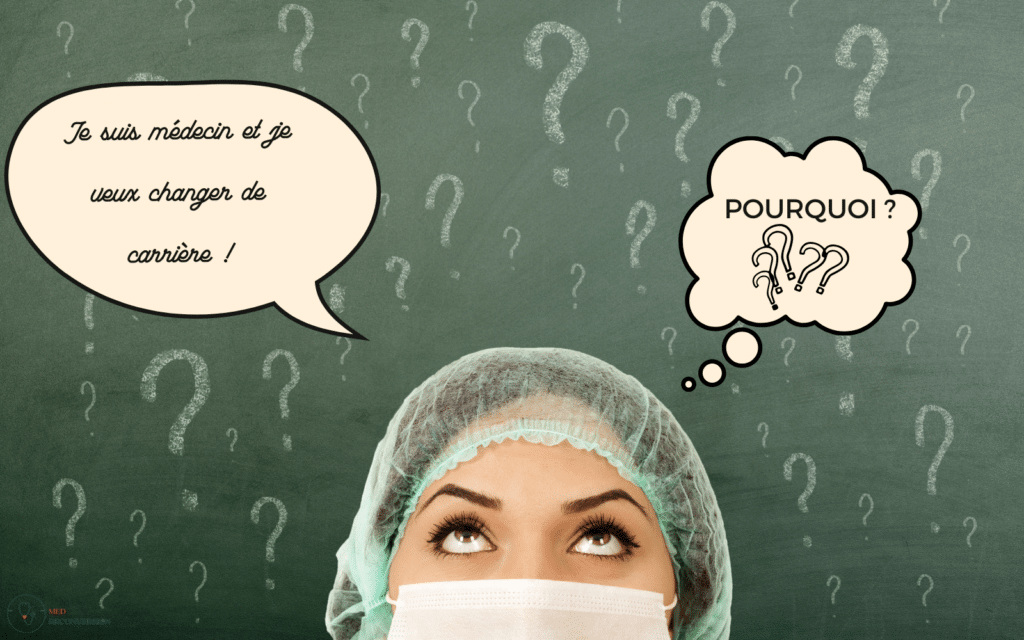 femme médecin se demande pourquoi se reconvertir