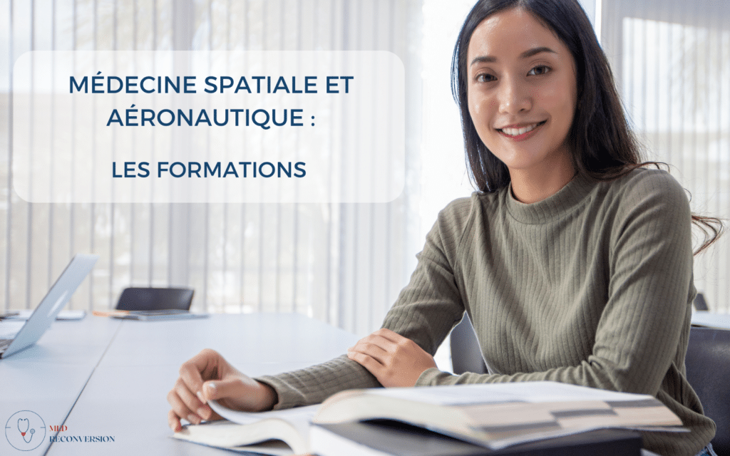 femme médecin qui se forme à la médecine spatiale et aéronautique 