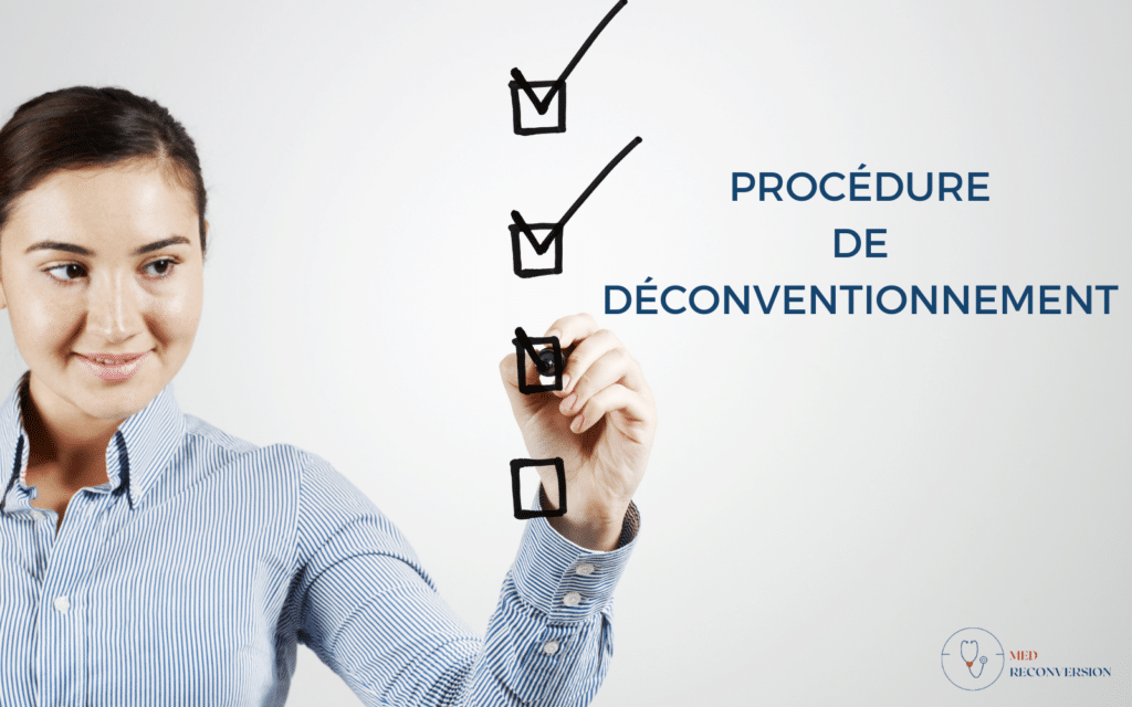 check list de la procédure de déconventionnement d'un médecin