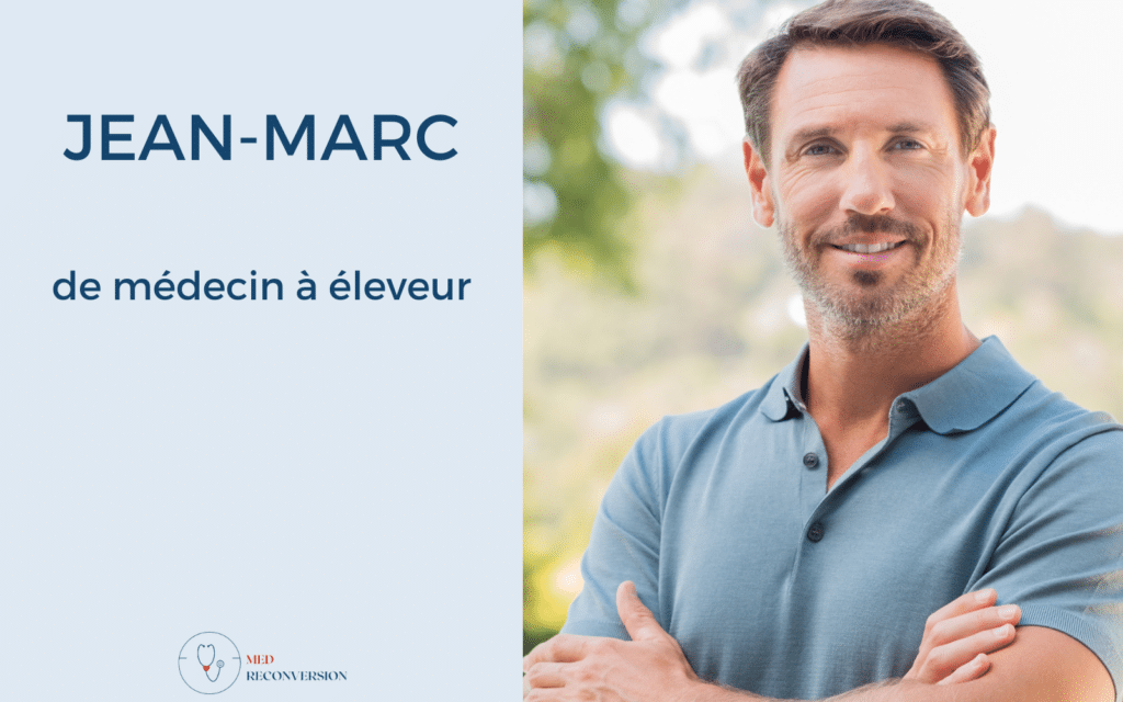 photo de Jean-Marc, ancien médecin devenu éleveur