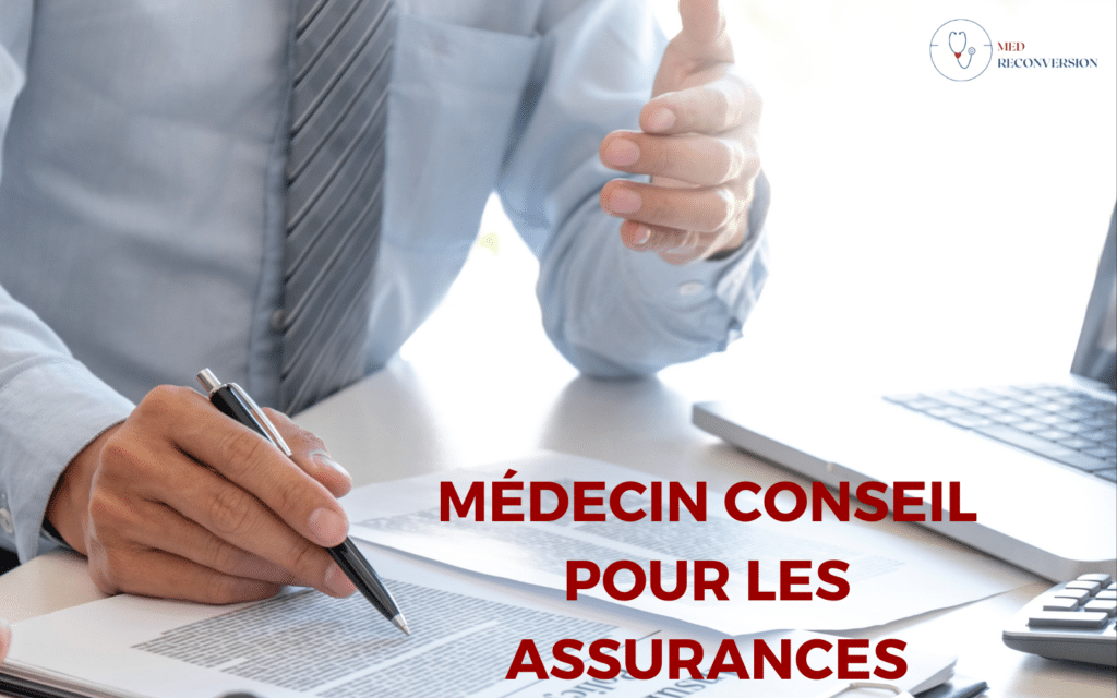 image d'un médecin conseil pour les assurances 