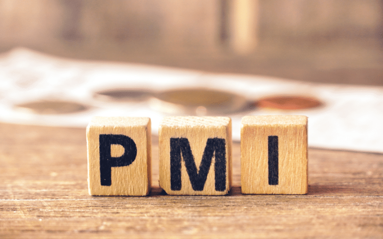 Lettres PMI dans un joli décor