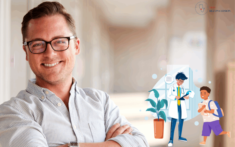 photo d'un médecin scolaire qui va témoigner dans l'article.