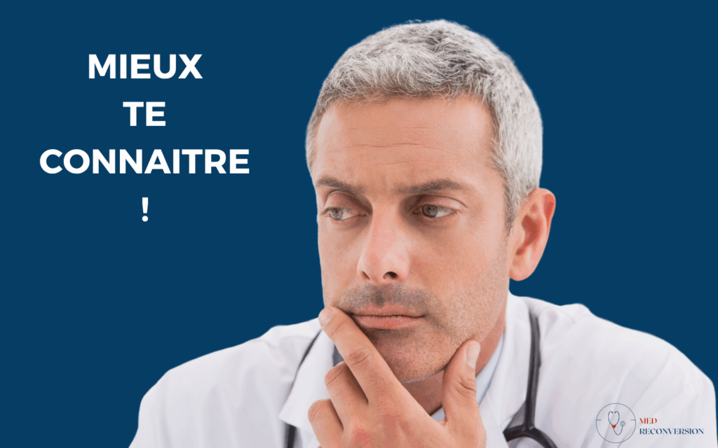 image d'un médecin qui réfléchit à son avenir professionnel
