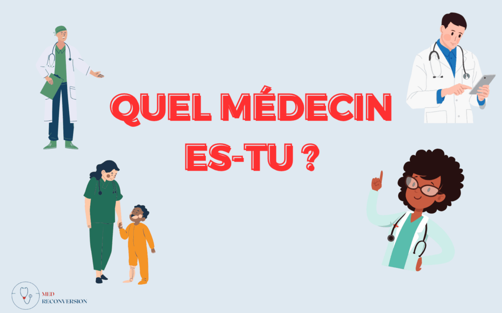 dessins de médecins différents