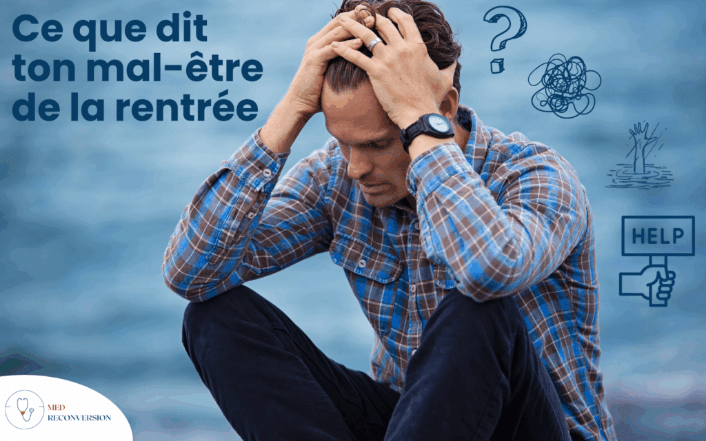 image d'un médecin en mal être
