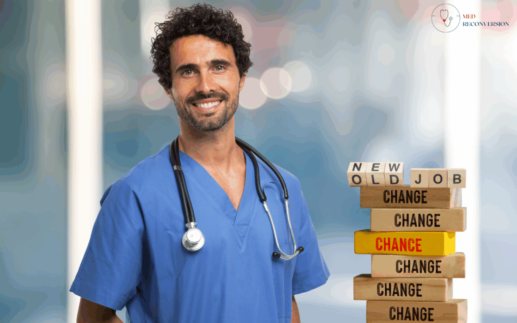 médecin qui entame une reconversion professionnelle