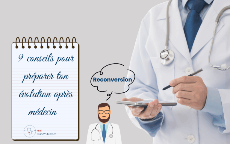 image d'un médecin en évolution professionnelle