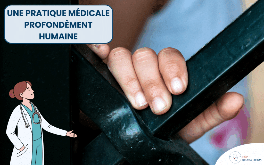 image d'un médecin et d'un détenu
