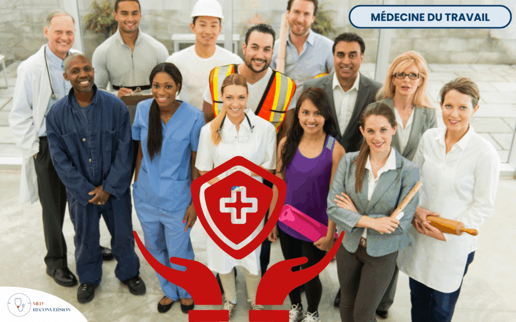 médecin du travail avec les salariés qu'elle soigne