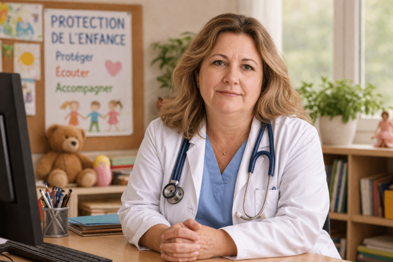 médecin référent de la protection de l'enfance au travail