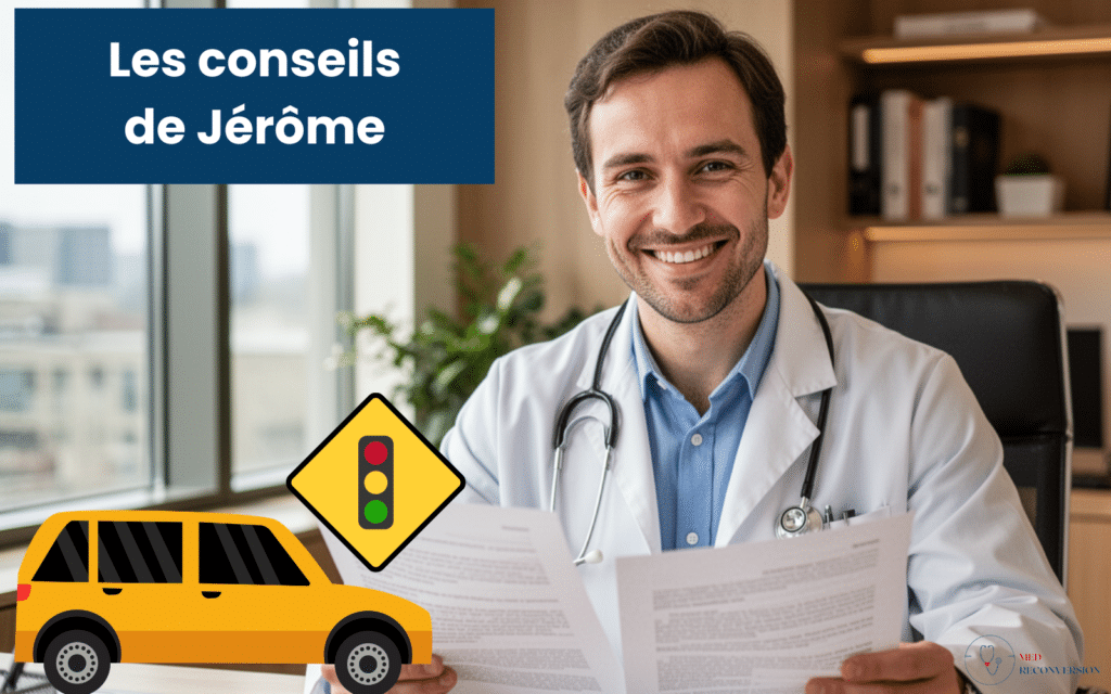 conseils d'un médecin agréé au permis de conduire