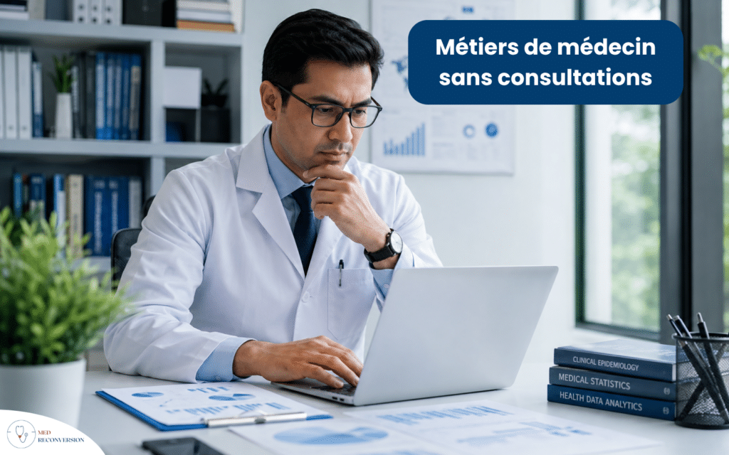 médecin qui travaille sans consultation